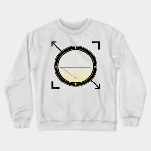 Time flies yellow Crewneck Sweatshirt